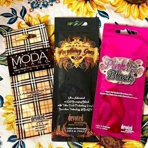 Tanning lotion devoted creation skin care